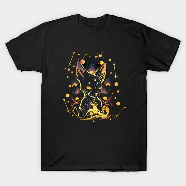 Spacecat T-Shirt by ArtRoute02